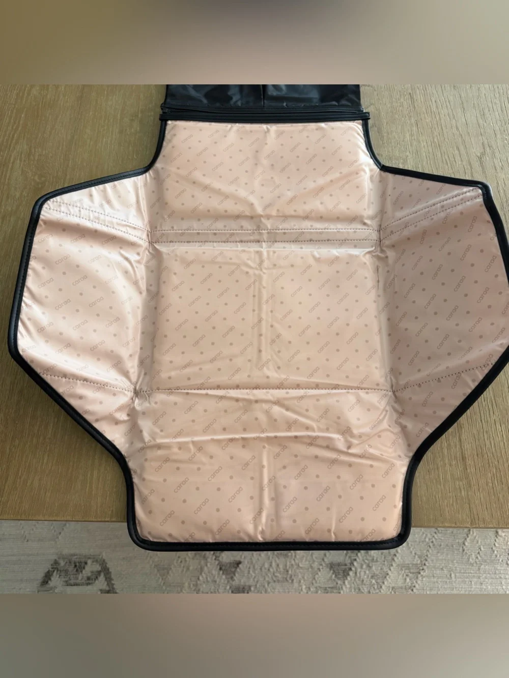 Caraa Baby Changing Kit in Black Nylon